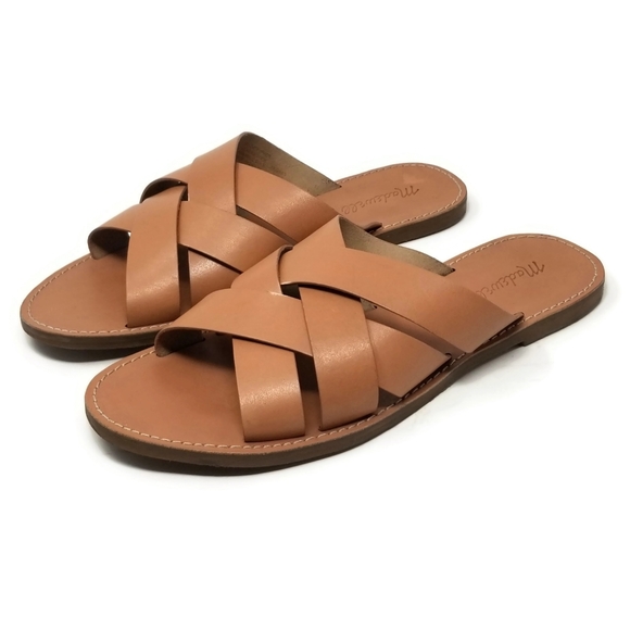 Madewell Shoes - Madewell The Boardwalk Woven Slide Sandal 9.5